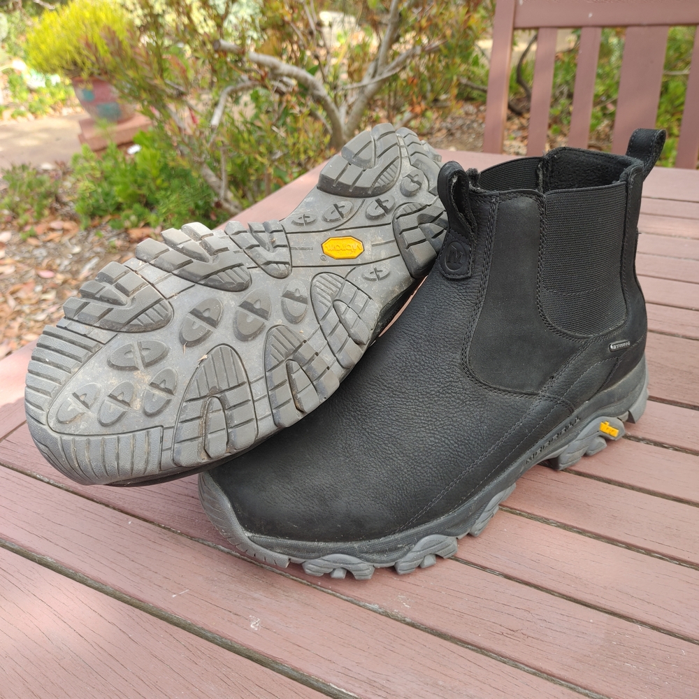 Merrell Men's Black Chukka Hiking Boots